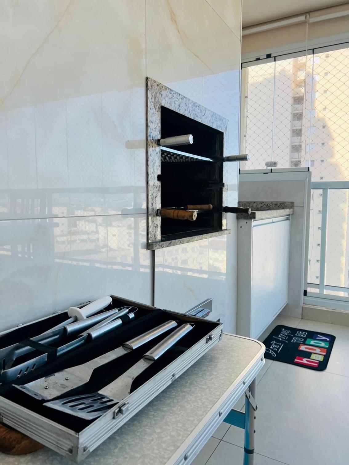 גוארויה Condominio Club, Vista Para O Mar, Churrasqueira מראה חיצוני תמונה
